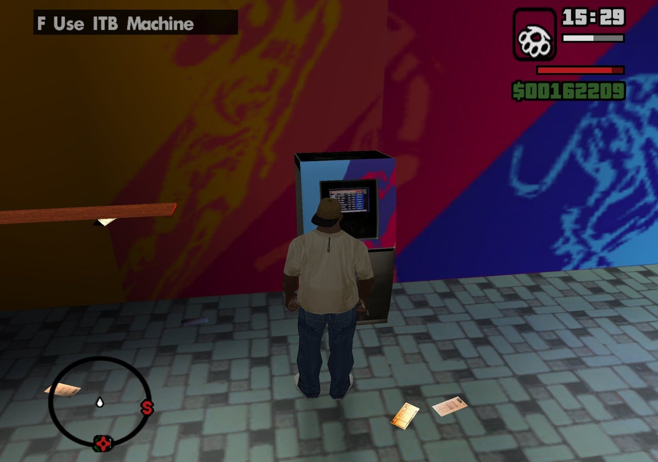 gta san andreas inside