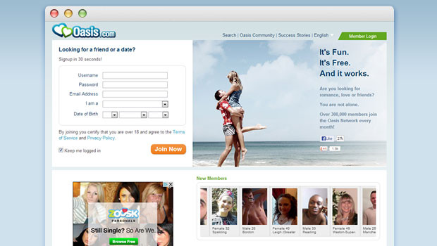 oasis online dating site