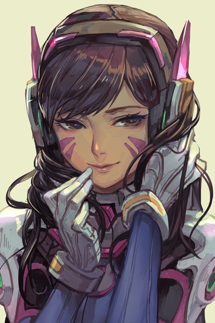 overwatch dva cute