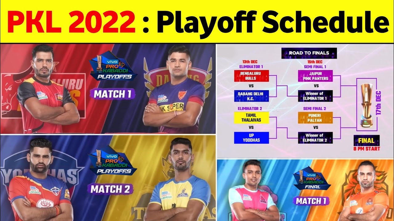 pro kabaddi playoffs 2022