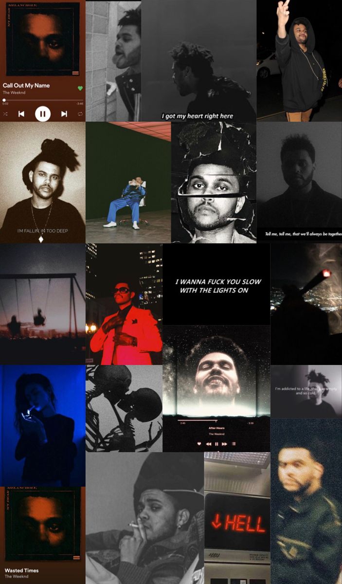 the weeknd aesthetic