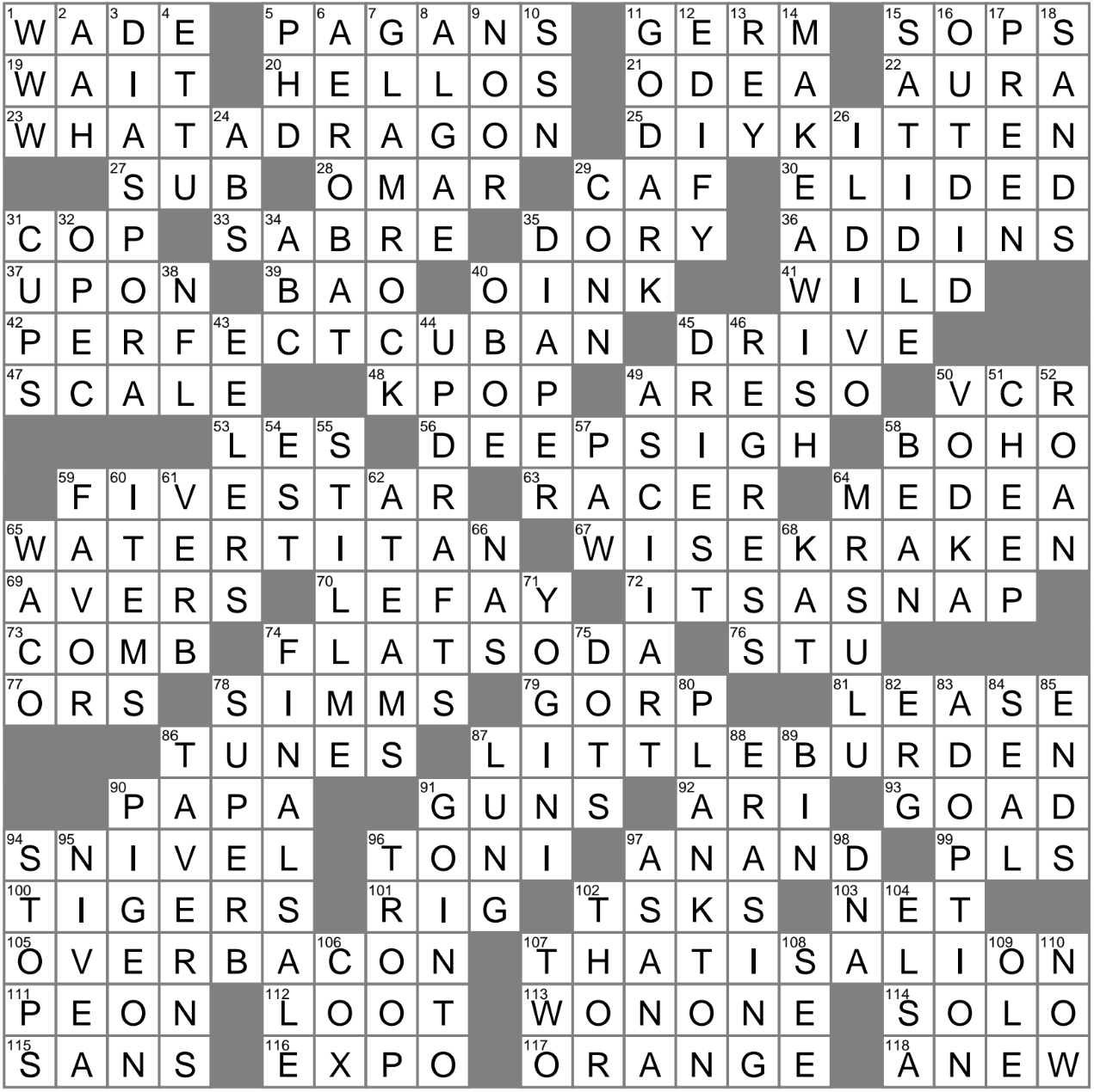 eclipsed crossword clue