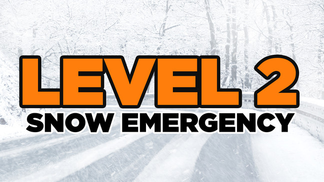 marion county ohio snow emergency level