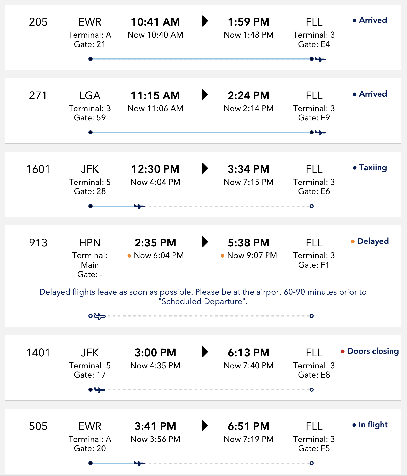 flight tracker jetblue