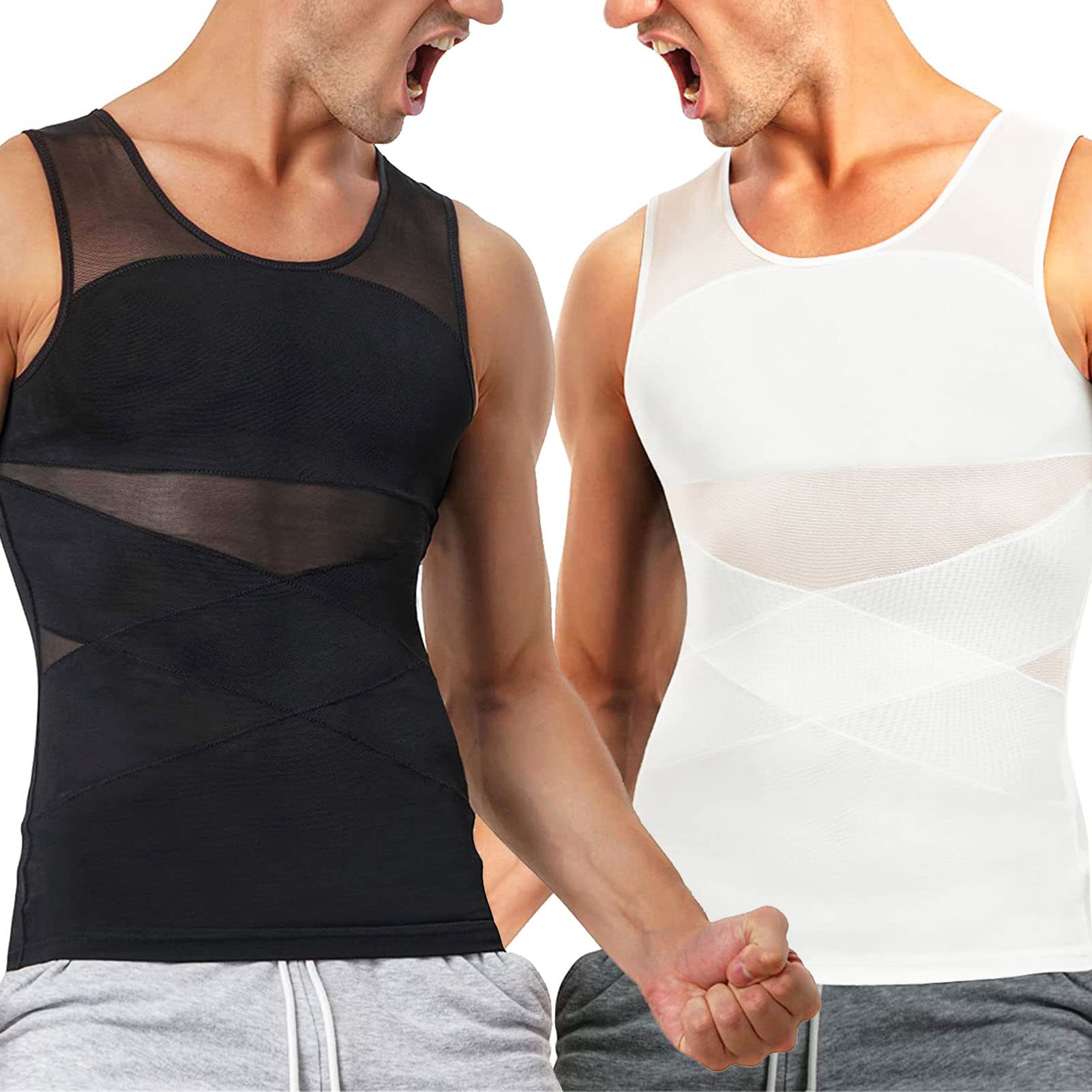 mens shapewear tank