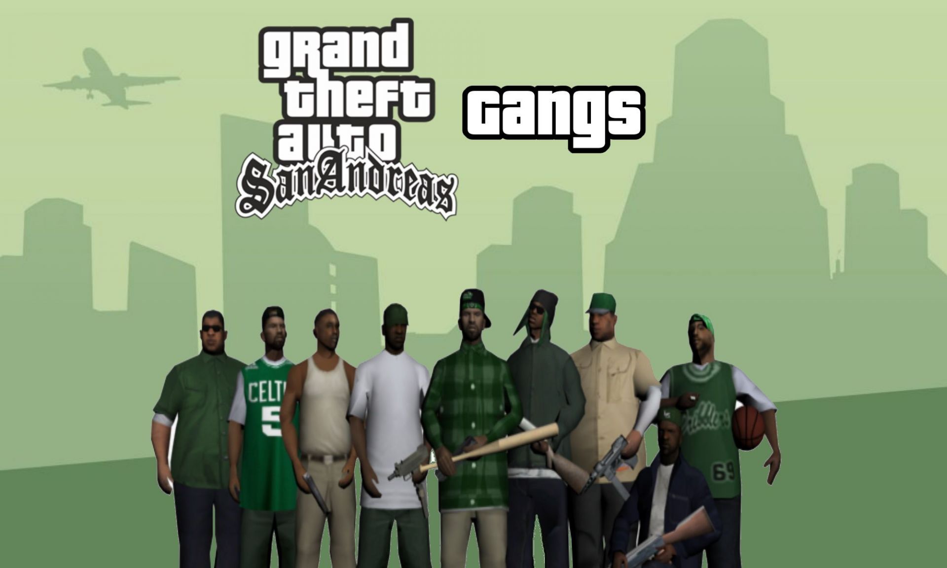 san andreas gangs