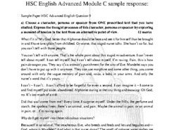 module c craft of writing sample answers