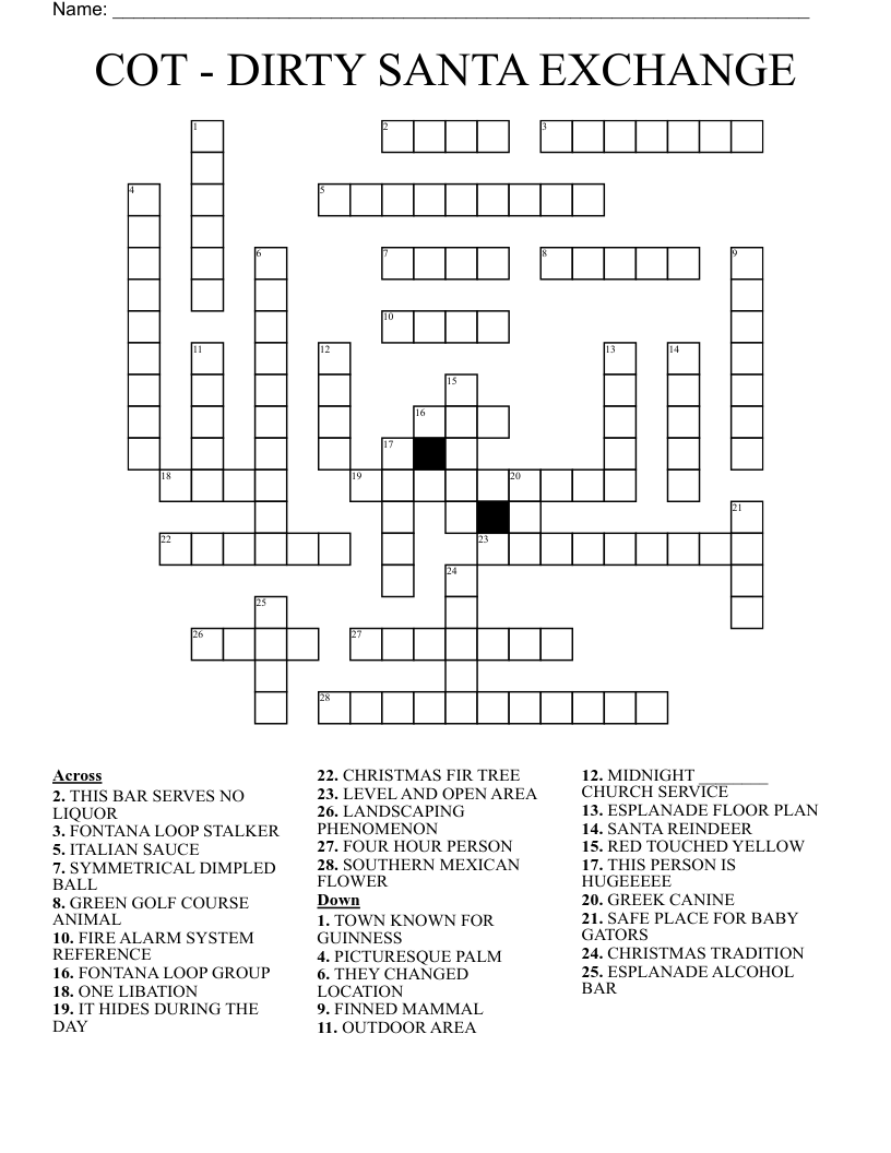 make dirty crossword clue