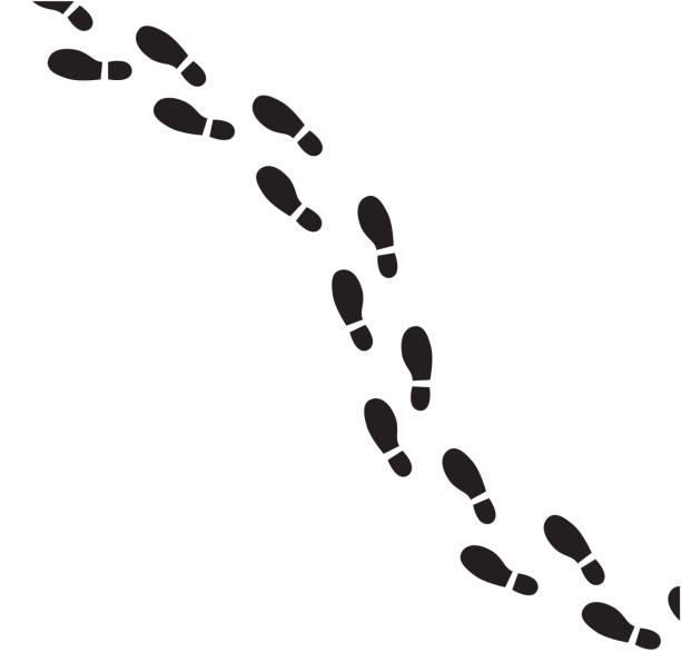 clip art foot prints