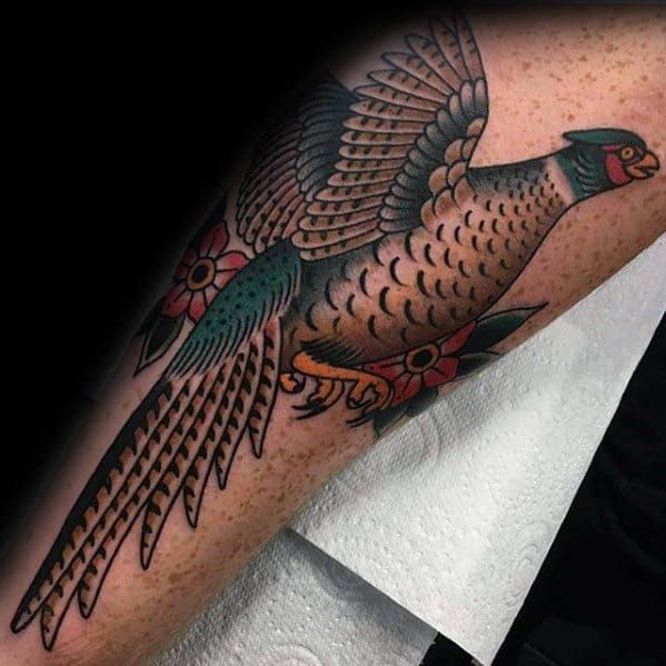 pheasant tattoo