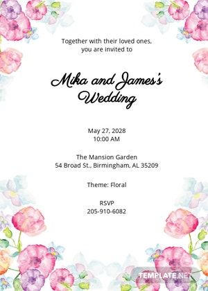 free invitation templates for word