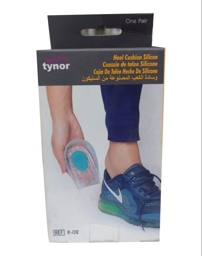 tynor heel cushion silicone