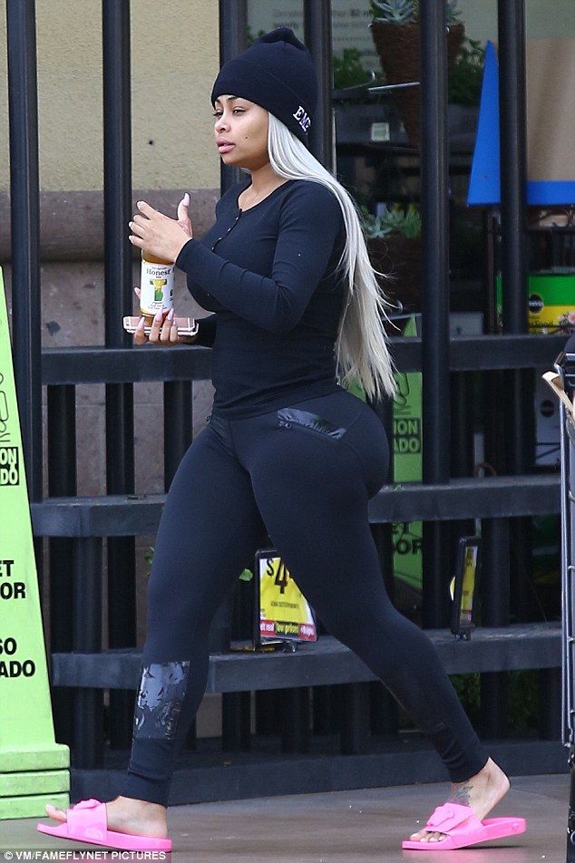 blac chyna leggings