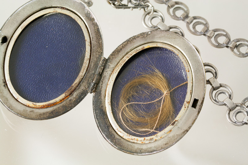 lock of hair locket