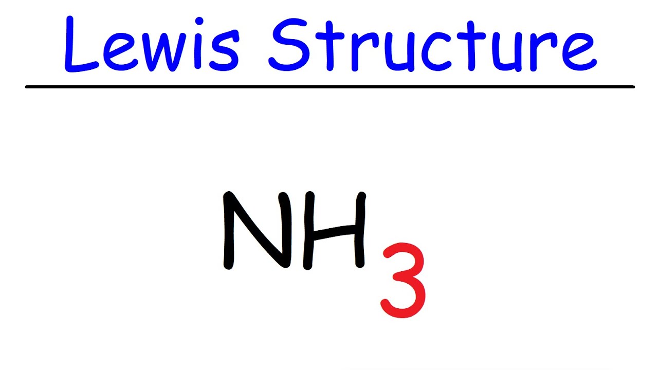 ammonia lewis dot structure