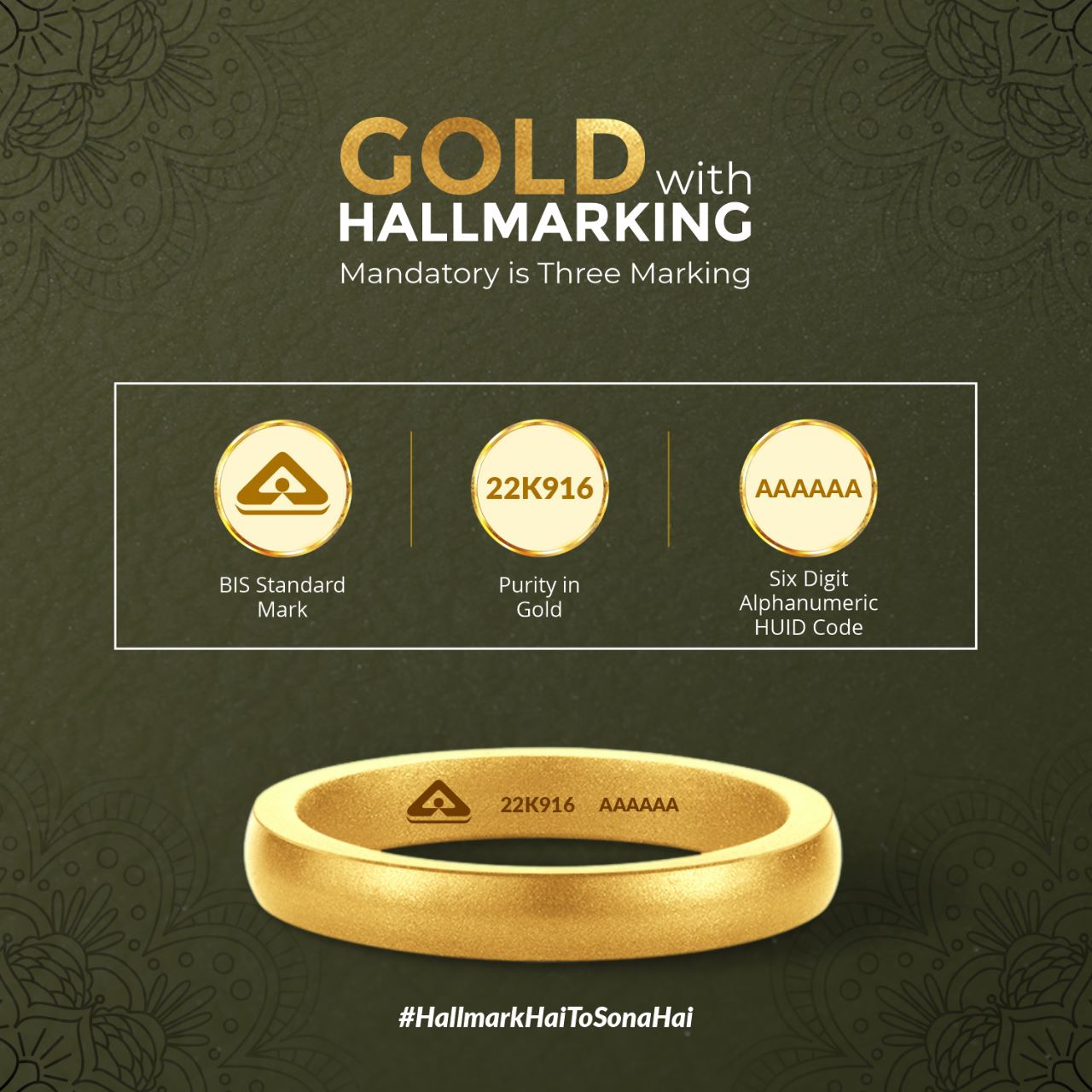 gold mark