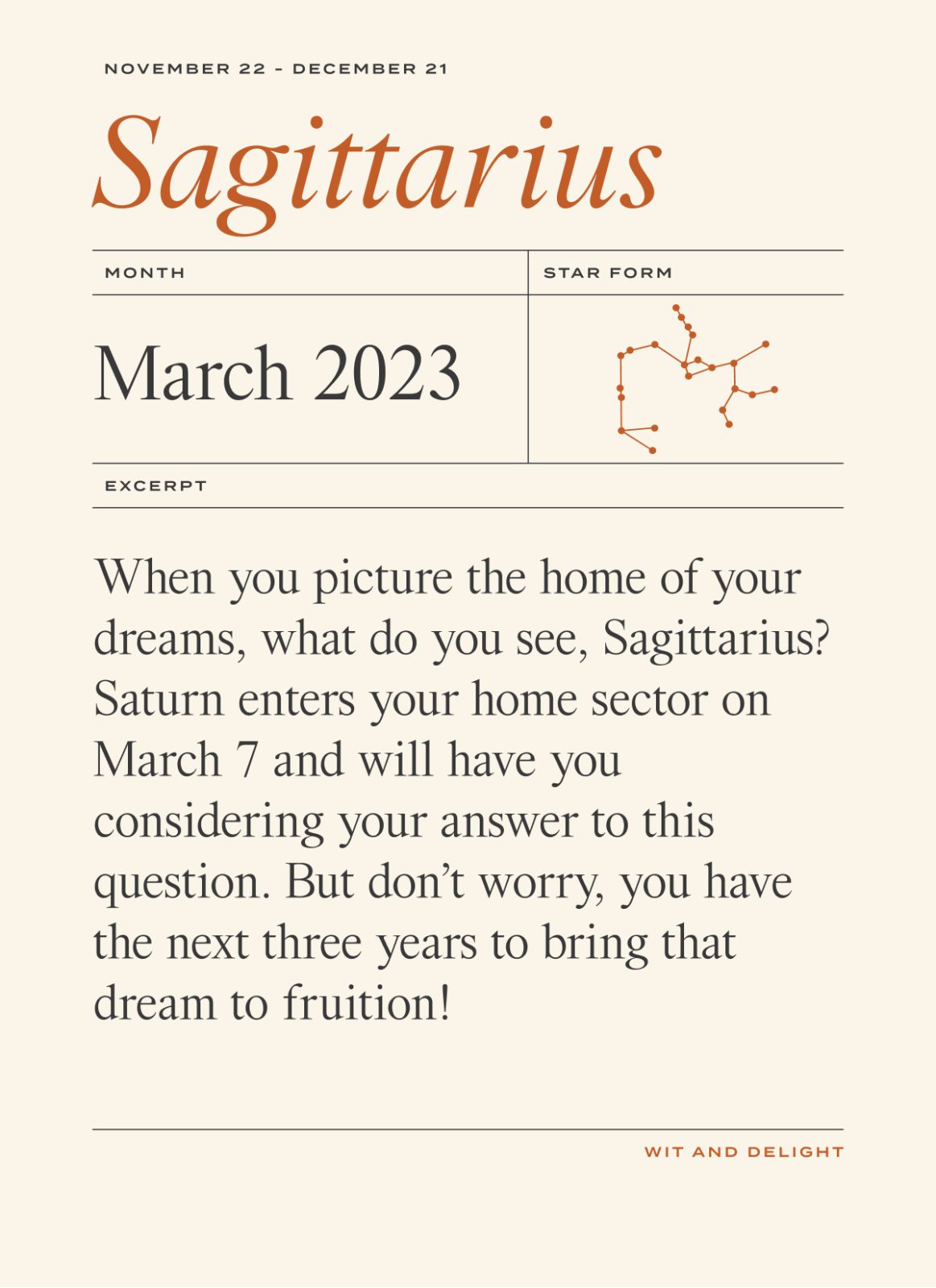 sagittarius march 2023 horoscope