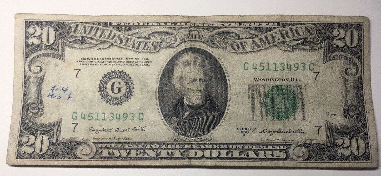 $20 in 1950