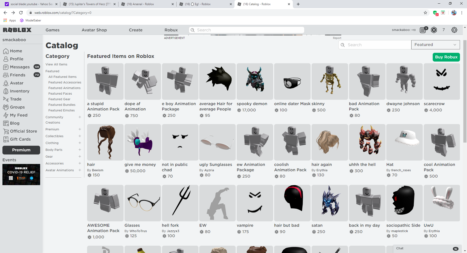 catalog roblox