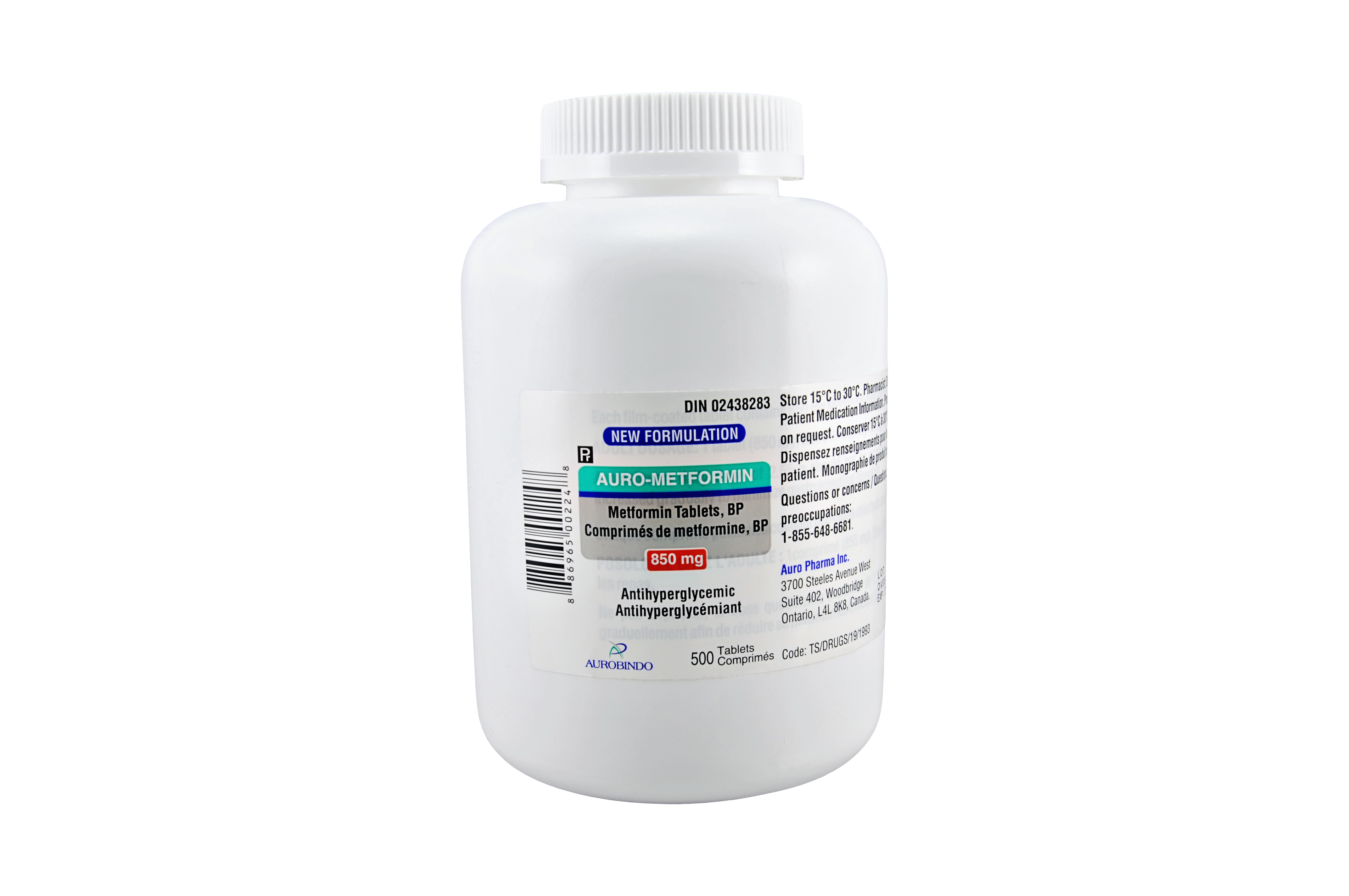 auro metformin 500 mg