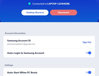 easy connection to screen/samsung download