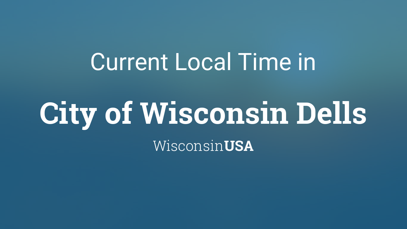 wisconsin local time