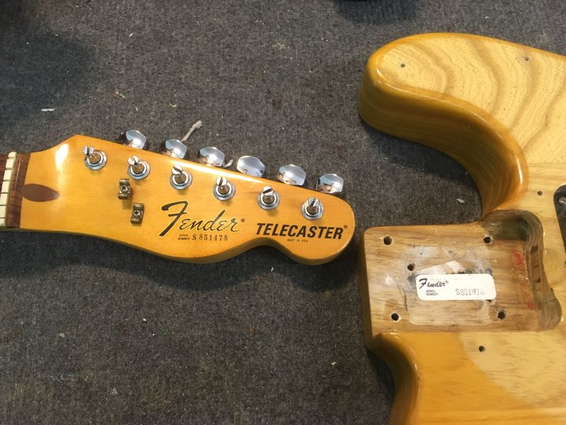 fender telecaster serial number z