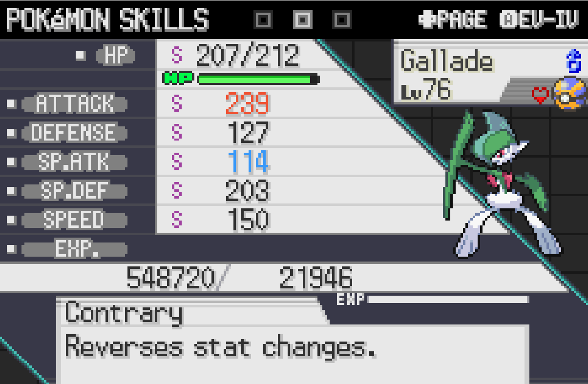 radical red gallade