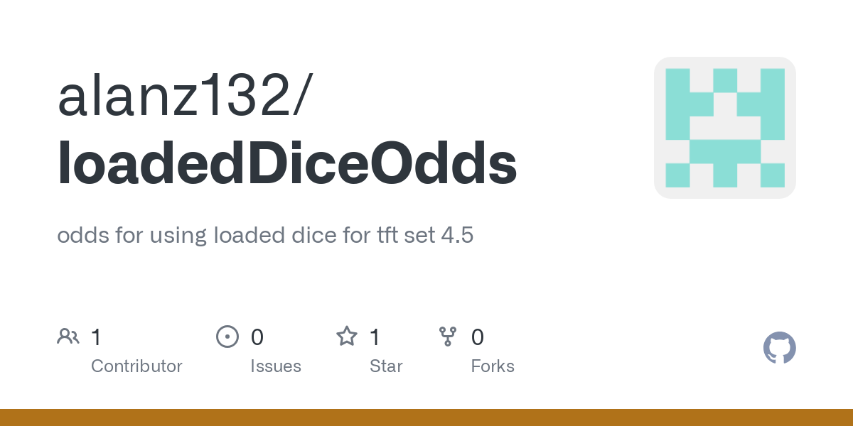 loaded dice odds