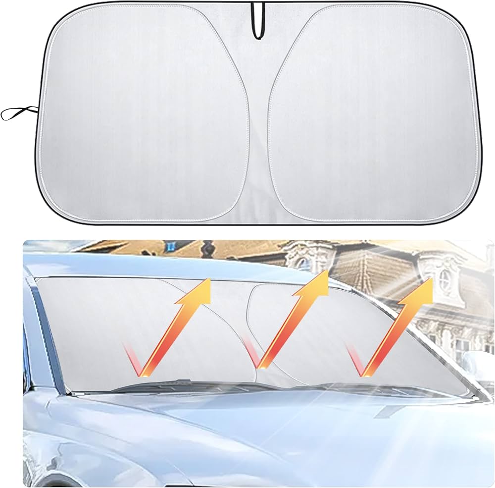 vehicle windshield sun shade