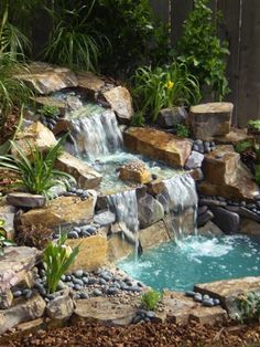 cascada patio