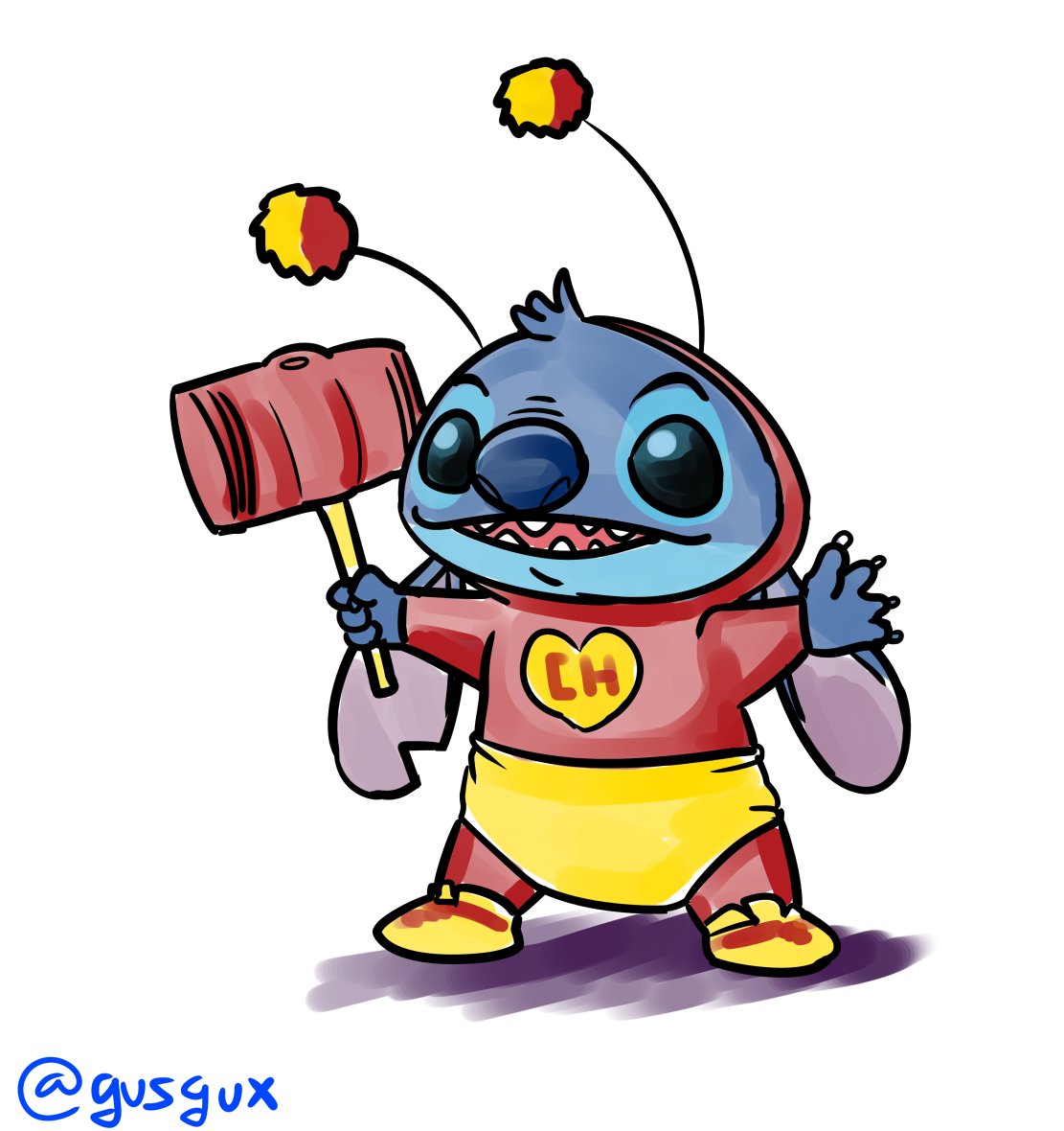 stitch disfrazado