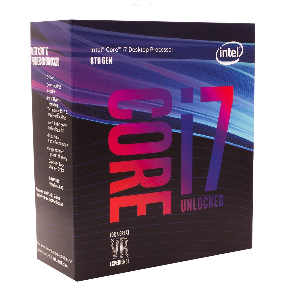 upgrade i7 8700k