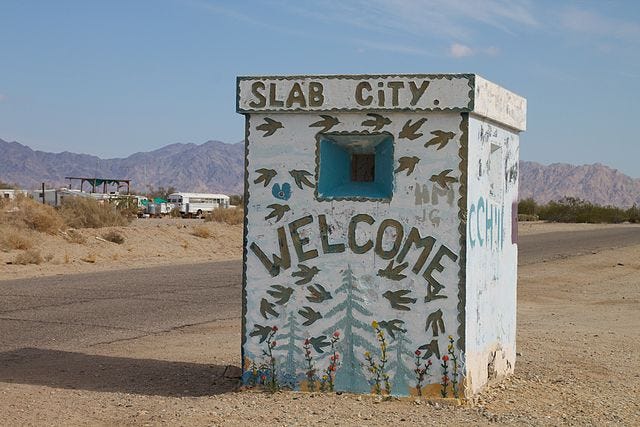 is slab city dangerous