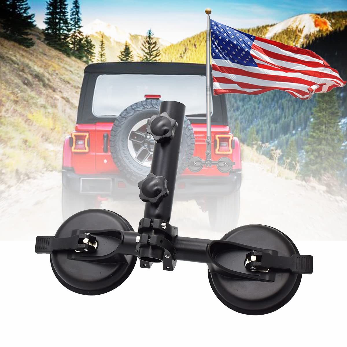 car flag pole holder