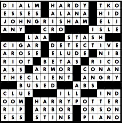 crossword clue elude