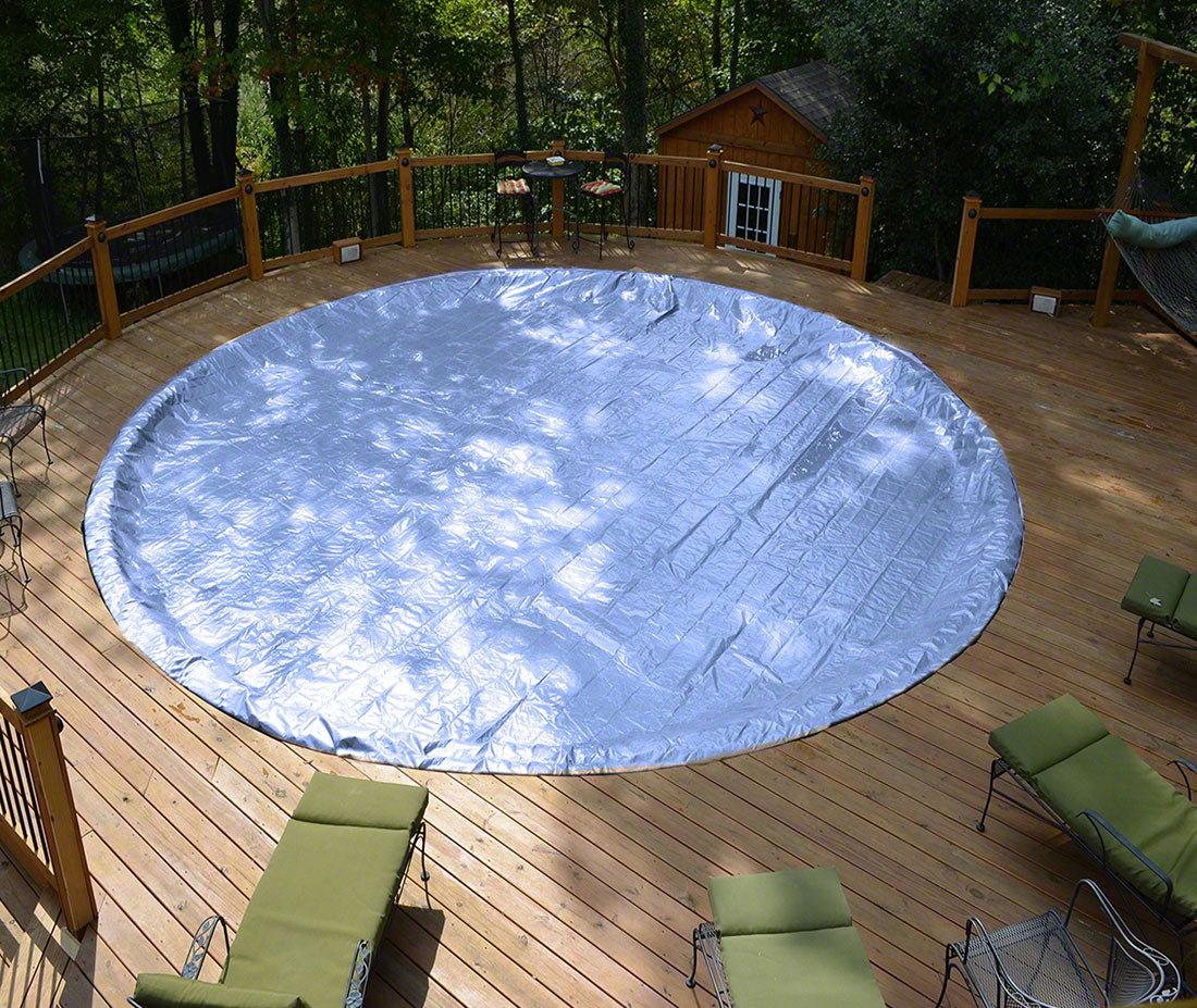 round pool cover