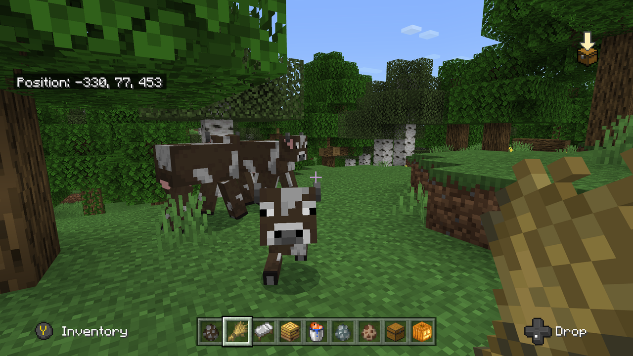 minecraft breed cows