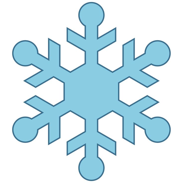 snowflake clipart