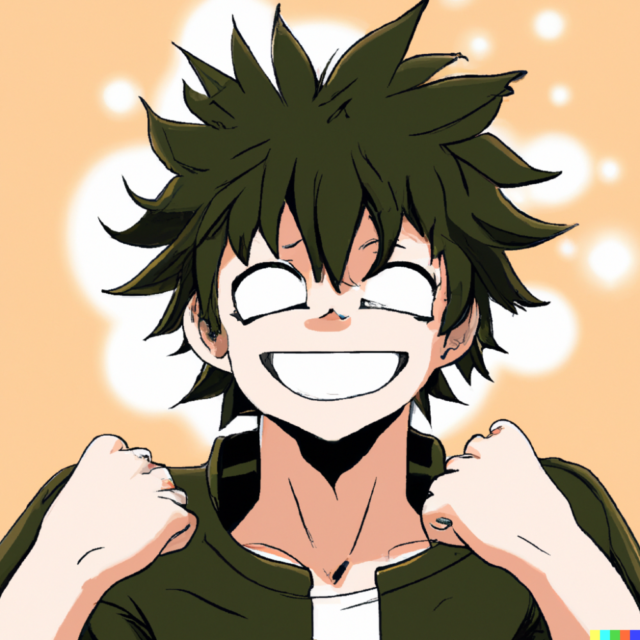 izuku midoriya in japanese