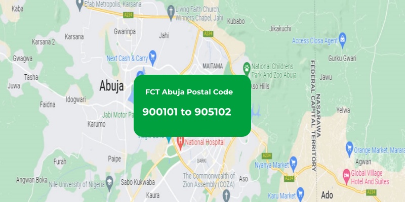 fct abuja postal code