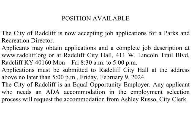 jobs hiring radcliff ky