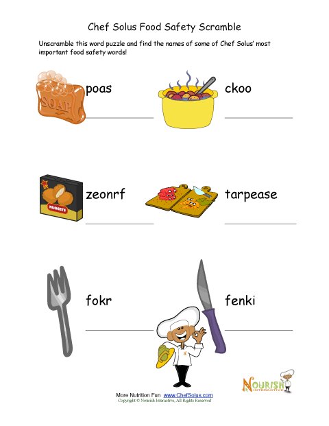 unscramble recipe