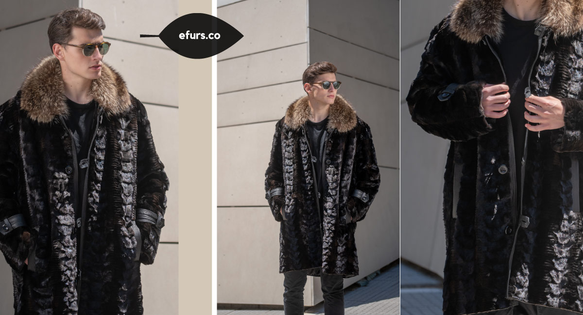 mink coat mens price