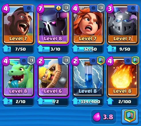 clash royale arena 7 deck