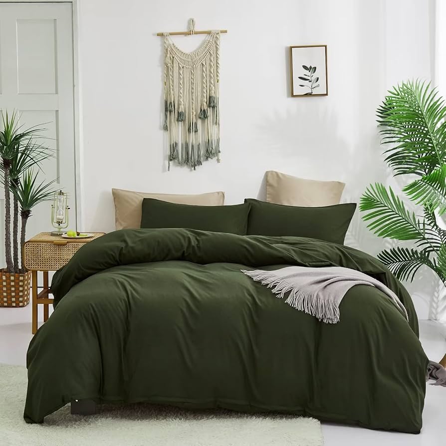 green bedding sets king size