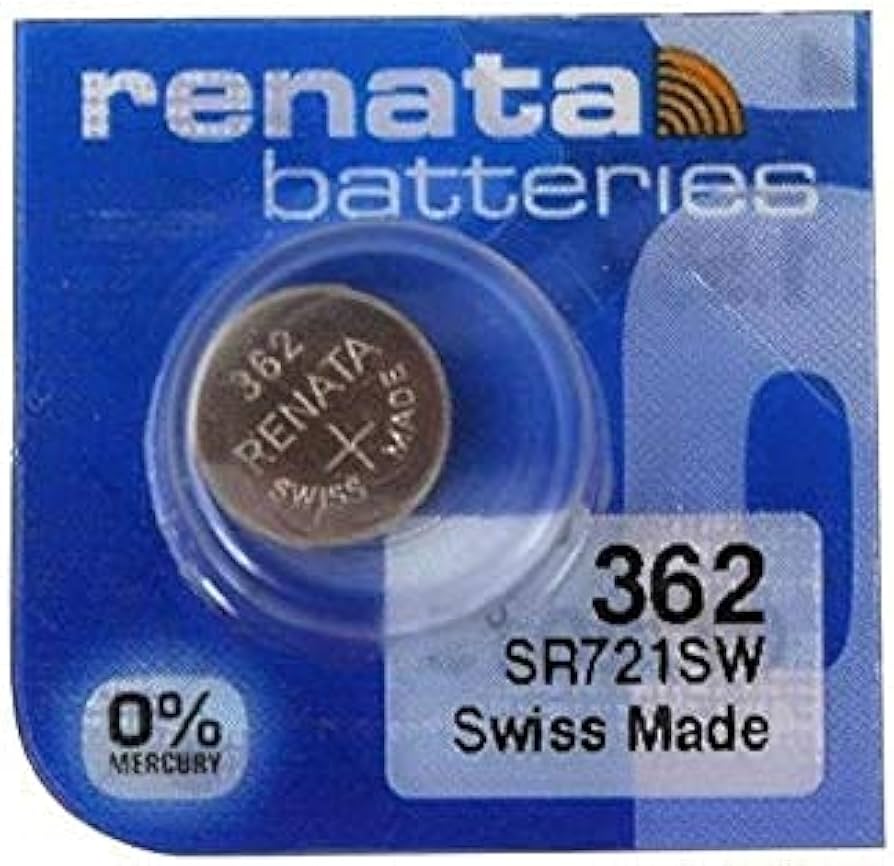 renata 362 watch battery