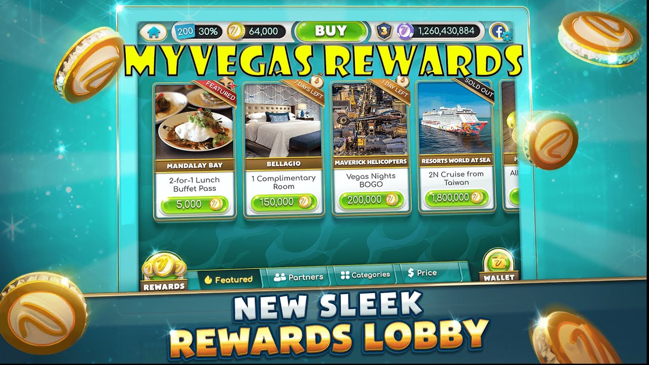 how do i redeem myvegas rewards