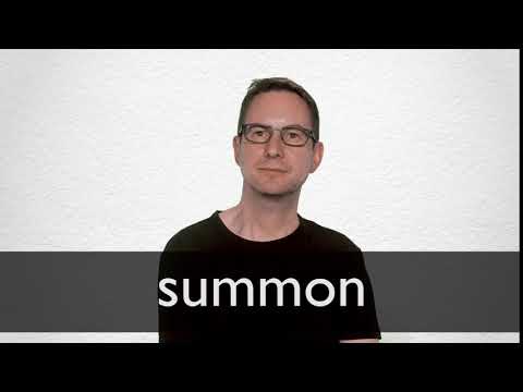 summon übersetzung