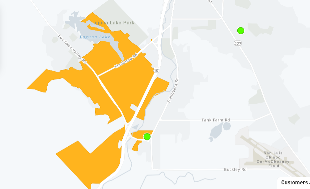 power outage san luis obispo